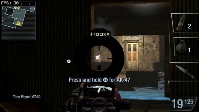 Call Of Duty Black Ops Declassified PS Vita Gameplay