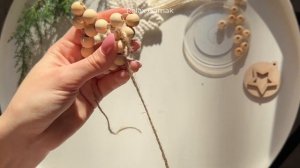 Звезда из бусин на ёлку / Новогодний декор своими руками