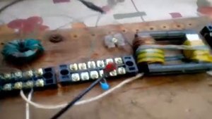 Последовательный резонанс на трансформаторе с нагрузкой