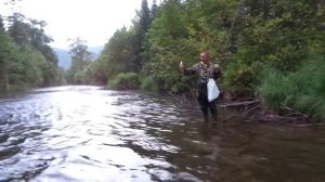 Рыбалка Павла на р. Гобилли