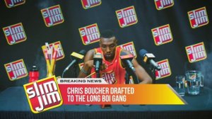 Chris Boucher x Slim Jim | Long Boi Energy | 2022 Press Conference