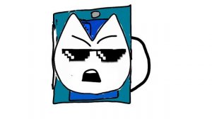 Дивный синий мир |зелëные очки meme| анимация