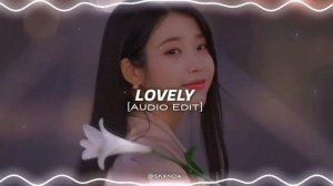 Lovely - Billie Eilish『edit audio』