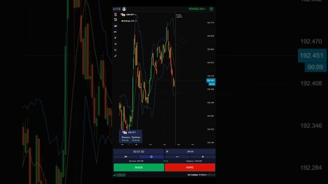 БИНАРНЫЕ ОПЦИОНЫ | UTE LIMITED | ТРЕЙДИНГ | BINARY OPTION # 51 #trading #pocketoption #инвестиции