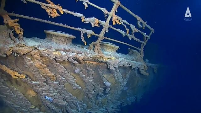 New underwater footage shows Titanic wreck deteriorating смотреть онлайн