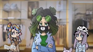 Меме зелёные очки {Кошка Лана,Крошка Ева, Йоши, Ульяна,Джесика мяу, стив