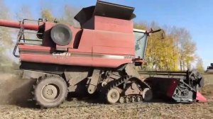 Гусеничный ход на комбайн Case