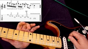 Texas Блюз. Хороший Lick-связочка в стиле Buddy, Stevie, и других...