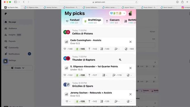 Win Big With The Top Nba Betting Picks Today | Fanduel, Draftkings & Prizepicks | 3-22-24