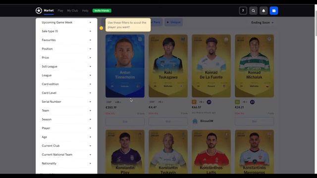 SORARE NFT-Игра | ЗА ЧТО ДАЮТ КАРТЫ LIMITED | Участие в реферальной программе | FANTASY FOOTBALL смотреть онлайн