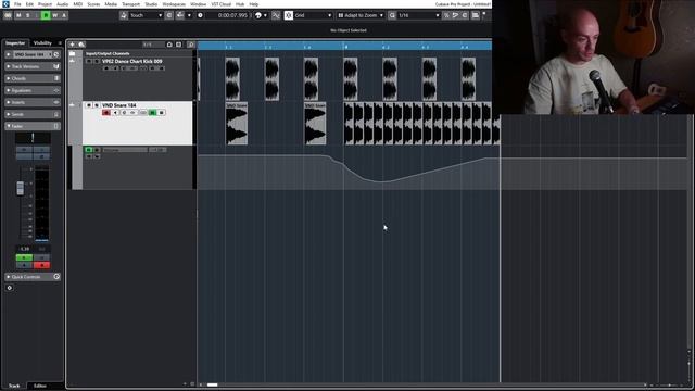 как прописать автоматизацию в Cubase (automation)