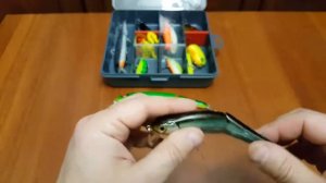 Unboxing с  Tsuribito Joint Minnow 110F и Bomber Heavy Duty Jointed Long A по заказу Fmagazin.ru