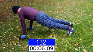 132 Отжимания Burpee, ящер