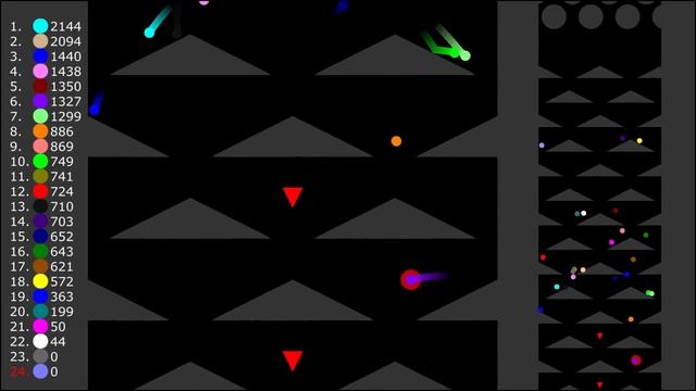 Stay First 3 - Marble Race in Algodoo смотреть онлайн