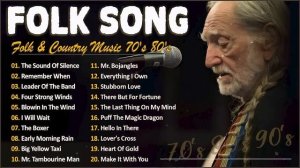 American Folk Songs ❤ The Best Folk Album 70's 80's ❤ Alan Jackson, Willie Nelson, Don Williams 👉