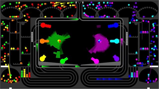 Core Destruction 4 - Marble Race in Algodoo смотреть онлайн