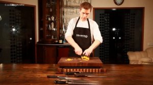 Как научиться быстро  шинковать ножом овощи и фрукты.