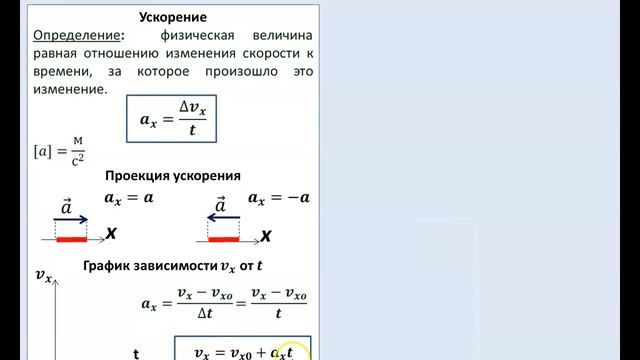 Рассмотрение темы: Равноускоренное движение (РУД) #физика #школа #самара #9класс
