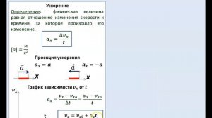 Рассмотрение темы: Равноускоренное движение (РУД) #физика #школа #самара #9класс