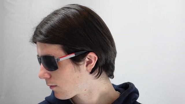 Prada Sport PS54IS Linea Rossa Sunglasses Male Fit Guide смотреть онлайн