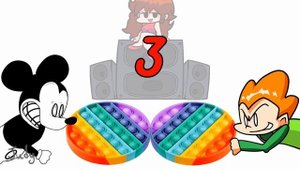 FNF Characters VS Mickey Mouse | POP-IT Battle | FRIDAY NIGHT FUNKIN ANIMATION | Sunday Night