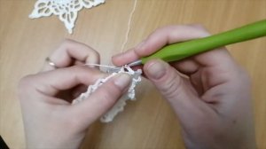 Снежинка крючком Проще простого!