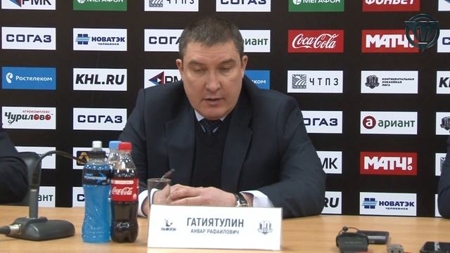 Пресс-конференция после матча «Трактор» Vs «Барыс»