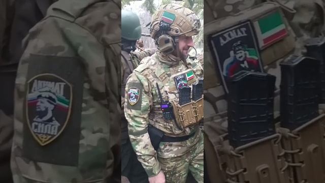 ⭕️ Спецназ Ахмат Рус.  Декабрь 2022г.

Фронт Кременная Сватово. 
 Александр  Воложанин Якудза