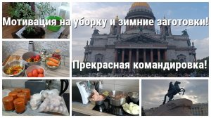 Прекрасная командировка! Мотивация на уборку и зимние заготовки!