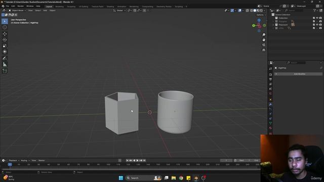 9. Polycount - HighPoly & LowPoly