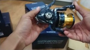 UNBOXING SHIMANO SPHEROS SW 6000PG & 8000HG 2021