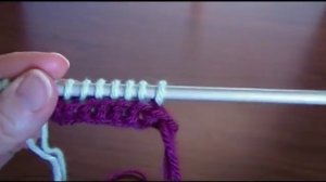 Double Ended Crochet: Basic/simple stitch