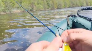 Спиннинг K.D.F. Team Forzer + катушка K.D.F. Team Аspiona 2000.