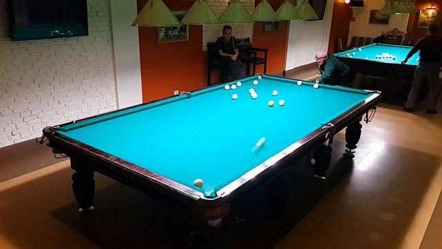 Абриколь Владимира через весь стол в партии по американке смотреть онлайн