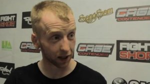 Paddy Holohan Post Fight Interview Cage Contender