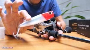 MÁY CÂU SĂN HÀNG KHỦNG | Shimano Scorpion MD