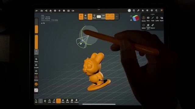 10. Introduction to 3D with Nomad Sculpt - Dave Reed_10