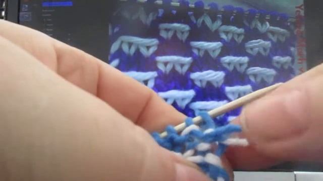 Узор-''Очки''. смотреть онлайн