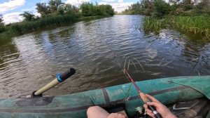 Пробуем старую резиновую лодку