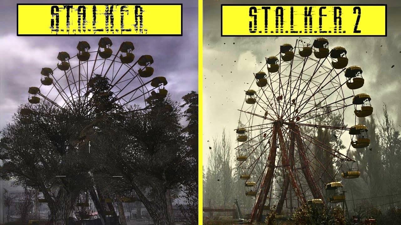 S.T.A.L.K.E.R. vs S.T.A.L.K.E.R. 2 - Локации - Графика