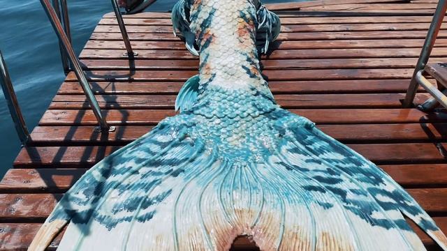 Русалка в Геленджике. Шоу русалки на деревянных фрегатах компании Командор. смотреть онлайн