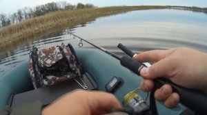 Убойный воблер \Jackall Cherry One Footer\ за работой \Днепр \ловля щуки\