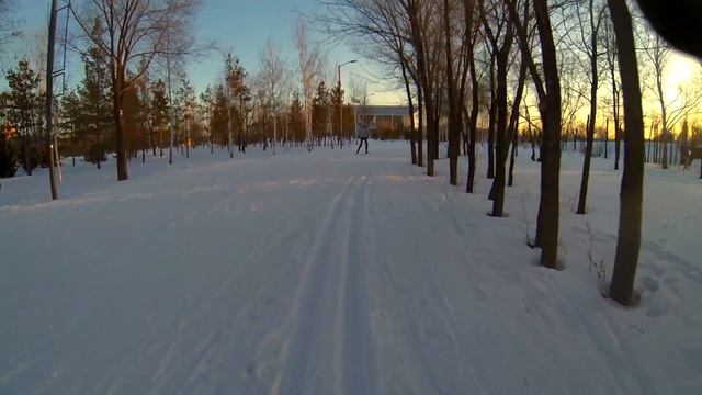 Астана. Лыжая тренировка смотреть онлайн