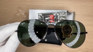 Xship.vn: Ray Ban Green Classic G-15 Aviator Unisex Sunglasses RB3675 002/31 58