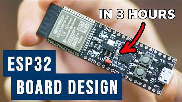How to Make Custom ESP32 Board in 3 Hours | Full Tutorial