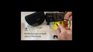 How to change the lens in your 4KAAD PULSE sport glasses