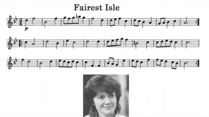 Play the Violin sheet music with Nancy Argenta/ Purcell: "Fairest Isle" - King Arthur, Z. 628