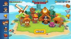 BTD Battling in BTD Battles 2