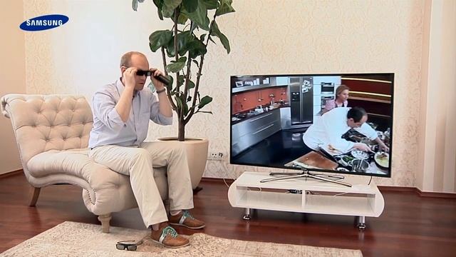 Samsung 3D LED TV - 10 3D Funktion für TV und 3D Bluray смотреть онлайн