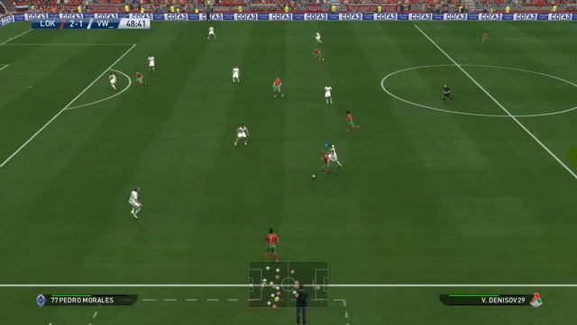 Lokomotiv Moskva vs Vancouver Whitecaps, Lokomotiv Stadium, PES 2016, PRO EVOLUTION SOCCER 2016 смотреть онлайн